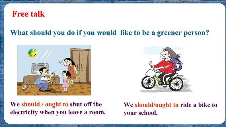 Unit2 Topic 3 What can we do at home to protect the environment  Section B 课件第8页