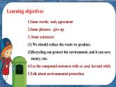 Unit2 Topic 3 What can we do at home to protect the environment  Section A 课件+音频