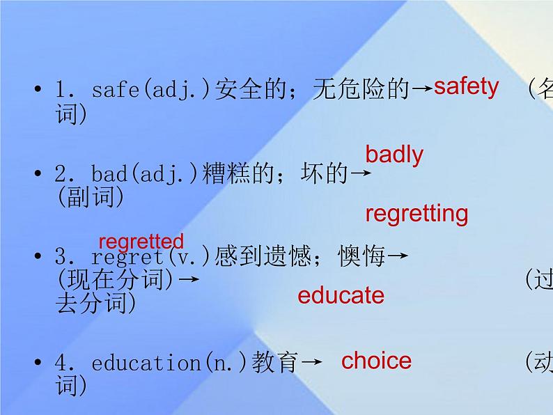 【单元复习】Unit 2 Teenagers should be allowed to choose their own clothes 单元复习课件04