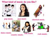 Unit 4 I like music that I can dance to.Section A (1a-2d)课件+素材