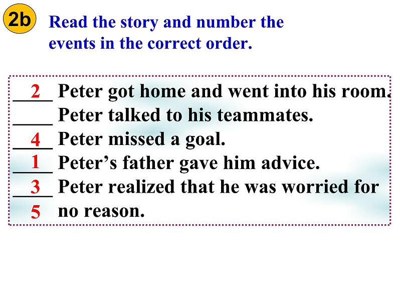 Unit 6 Sad movies make me cry SectionB (2a-selfchecck) 课件06