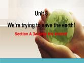 Unit 8 We're trying to save the earth! Section A(3a-3c) 课件