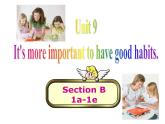 Unit 9  It’s important to have good habits. Section B 1a-1e 課件+素材