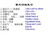 【單元復(fù)習(xí)】Unit 10 I remember meeting all of you in Grade 6 單元復(fù)習(xí)課件