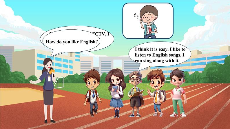 冀教版七上英语第２单元Lesson 1 How do you like English课件03