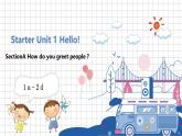 新版人教版七年级英语上册starter unit 1sectionA 第一课时课件+内嵌音视频