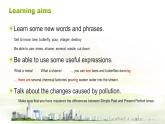 仁爱科普版英语九年级上册 Unit 2 Topic 1  Pollution has causes too many problems. Section A课件+教案+练习+视频