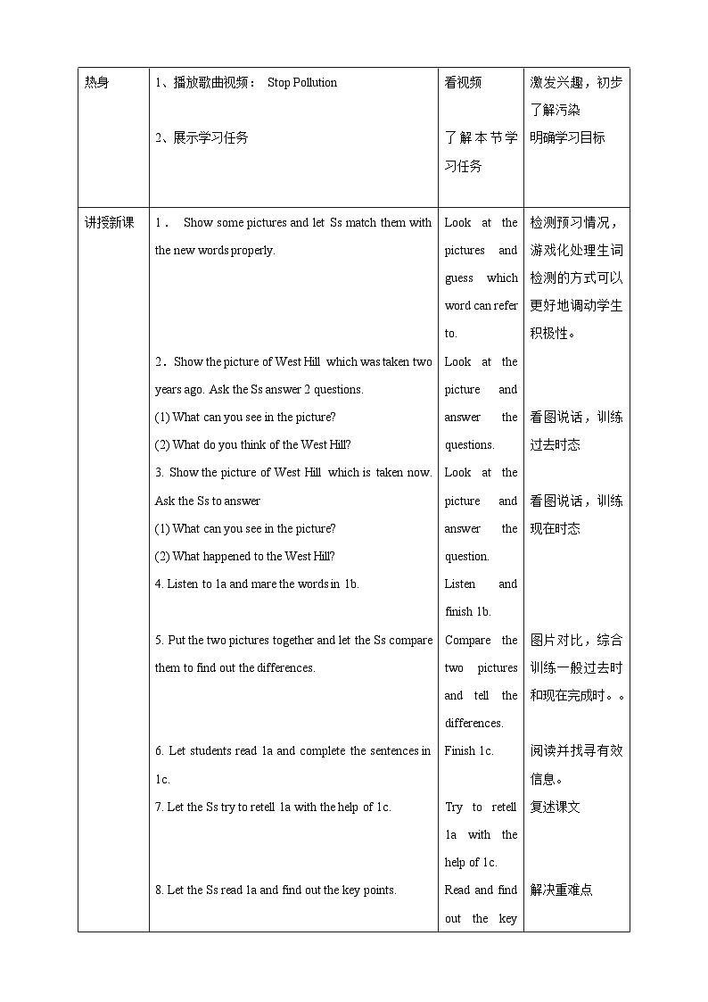 仁爱科普版英语九年级上册 Unit 2 Topic 1  Pollution has causes too many problems. Section A课件+教案+练习+视频02