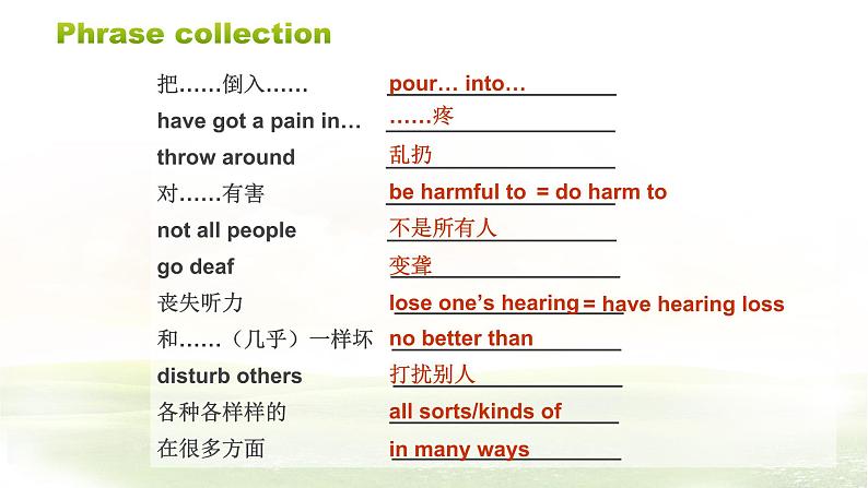 仁爱科普版英语九年级上册 Unit 2 STopic 1  Pollution has causes too many problems. Section D 课件+教案+练习+音视频04