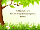 仁爱科普版英语九年级上册 Unit 2 Saving the earth.Topic 2 Section C 课件+教案+练习+音视频