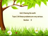 仁爱科普版英语九年级上册 Unit 2 Saving the earth.Topic 2 Section D 课件+教案+练习+视频