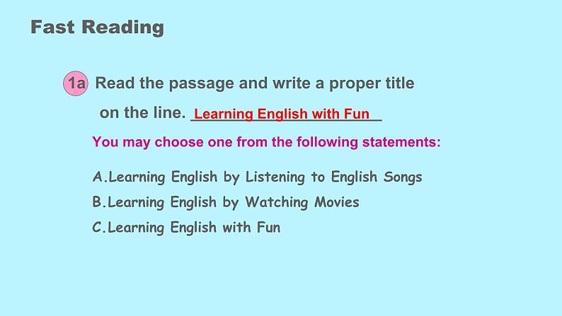 仁爱科普版英语九年级上册 Unit 3 English around the World Topic 3 Section D 课件+教案+练习+音视频06