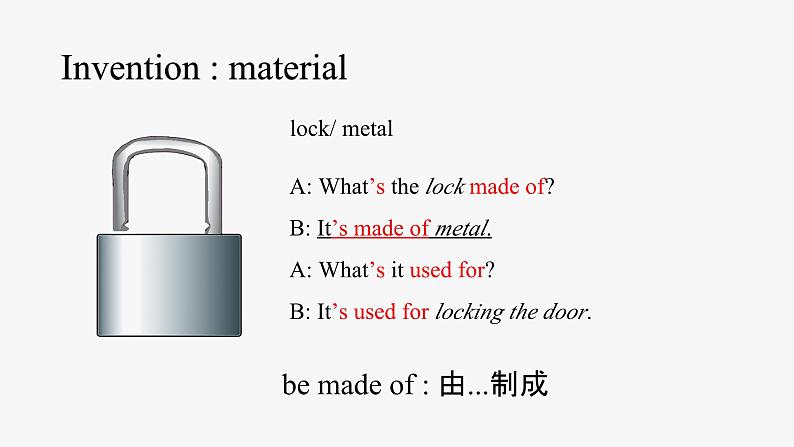 仁爱科普版英语九年级上册 Unit 4 Amazing Science Topic 1 When was it invented_ Section A 课件+教案+练习+音频05