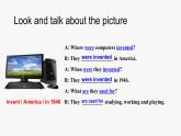 仁愛(ài)科普版英語(yǔ)九年級(jí)上冊(cè) Unit 4 Amazing Science Topic 1 When was it invented_ Section B 課件+教案+練習(xí)+音頻
