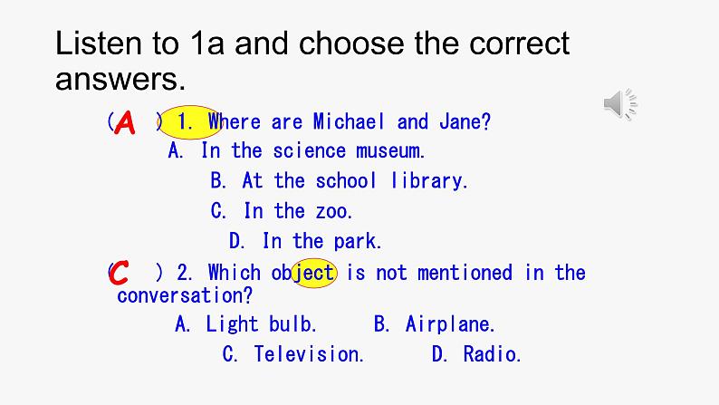 仁爱科普版英语九年级上册 Unit 4 Amazing Science Topic 1 When was it invented_ Section B 课件+教案+练习+音频05