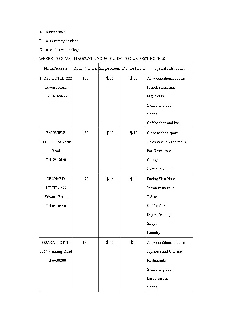 2023-2024学年四川省绵阳市安州区九年级（下）第一次月考英语试卷02