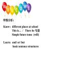 【公开课课件】 Starter Welcome to junior high know your school新外研版七上英语