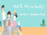 人教版（2024年）初中英语七上Unit 2 Section A Grammar Focus课件