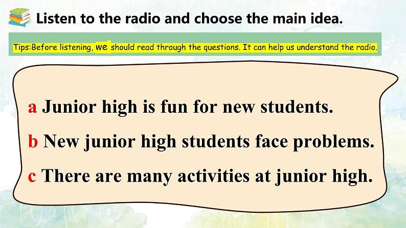 Unit 1 Period 3 Developing ideas-初中英语七年级上册 同步教学课件+同步练习（外研版2024）04