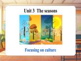 【新教材】牛津沪教版(六三制)七上Unit3 The seasons Focusing on culture 课件+音频