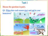 【新教材】牛津沪教版(六三制)七上Unit3 The seasons Listening  课件+音频