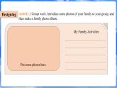 仁愛科普版（2024）英語七年級上冊--Unit 2 Meet My Family!第8課時 Project and Review（課件+教案）