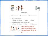 仁愛科普版（2024）英語七年級上冊--Unit 4 Fun in the Sun! 第7課時 Reading for Writing（課件+教案）