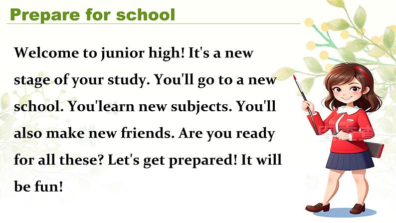 （外研版）七年级上册英语Starter Period 1 Get ready（同步课件）第3页