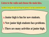 （外研版）七年级上册英语Unit 1 Period 3 Developing ideas（同步课件）