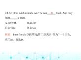 牛津版八年级英语上册Unit 5 Wild animals素养综合检测课件