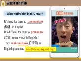 外研版新标准英语八年级上册Module1Unit1Let's try to speak English as much as possible.课件