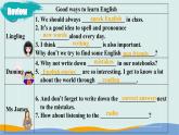 外研版新标准英语八年级上册Module1Unit2You should simle at her.课件