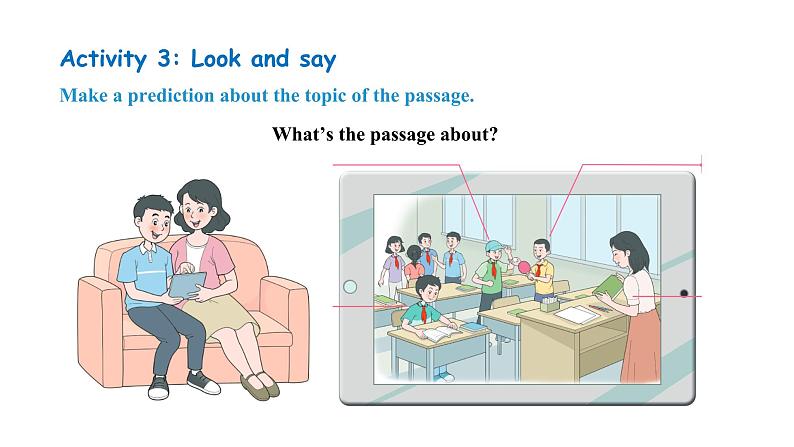 Unit 1 New school, new beginning! Lesson 3   Look at the photo!第6页