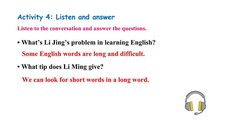 Unit 2 Learning English is fun! Lesson 1  How do you like English（课件） 2024-2025学年冀教版（2024）七年级英语上册06