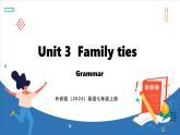 Unit 3  Family ties Lesson 2 Grammar (課件)--2024-2025學(xué)年外研版(2024)英語七年級上冊