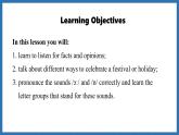 Unit 4  Time to celebrate Lesson 3 Developing ideas(课件)--2024-2025学年外研版(2024)英语七年级上册