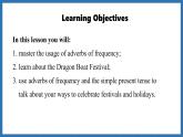 Unit 4  Time to celebrate Lesson 2 Grammar(课件)--2024-2025学年外研版(2024)英语七年级上册