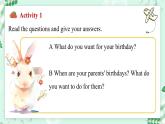【核心素养】冀教版英语七年级上册 Unit 4 My family  Lesson 3 Grandma's birthday party 课件