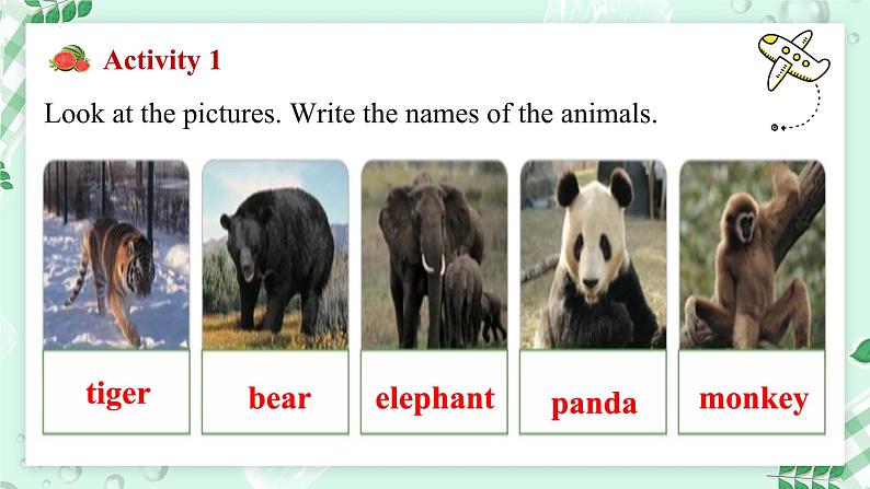 【核心素养】冀教版英语七年级上册 Unit 5 Animal friends Lesson 4 My favourite animal 课件03