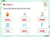 【核心素养】冀教版英语七年级上册 Unit 8 Knowing the world  Lesson 4 Same time, different weather 课件