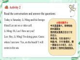 【核心素养】冀教版英语七年级上册 Unit 8 Knowing the world  Lesson 4 Same time, different weather 课件