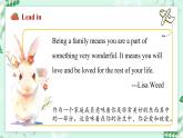 【核心素养】北师大版英语七年级上册 Unit 1 Family Lesson 1 Topic Talk（课件）