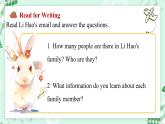 【核心素养】北师大版英语七年级上册 Unit 1 Family Lesson 5 Workshop（课件）