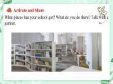 【核心素養(yǎng)】北師大版英語(yǔ)七年級(jí)上冊(cè) Unit 2 School Life Lesson 4 My Favourite School Places （課件）