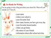 【核心素養(yǎng)】北師大版英語(yǔ)七年級(jí)上冊(cè) Unit 2 School Life Lesson 5 Workshop（課件）