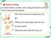 【核心素養(yǎng)】北師大版英語(yǔ)七年級(jí)上冊(cè) Unit 2 School Life Lesson 5 Workshop（課件）