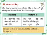 【核心素养】北师大版英语七年级上册 Unit 3 Home and Places Lesson 2 My Sweet Home（课件）