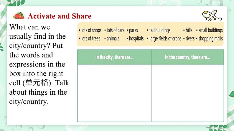 【核心素养】北师大版英语七年级上册 Unit 3 Home and Places Lesson 4 Near My Home （课件）03