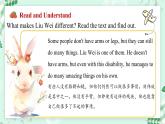 【核心素养】北师大版英语七年级上册 Unit 4 Interests and Abilities Lesson 4 Beyond Disability （课件）