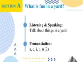 鲁教版（五•四学制）•英语_六年级 (上) - Bridging Unit 3 Section A 课件